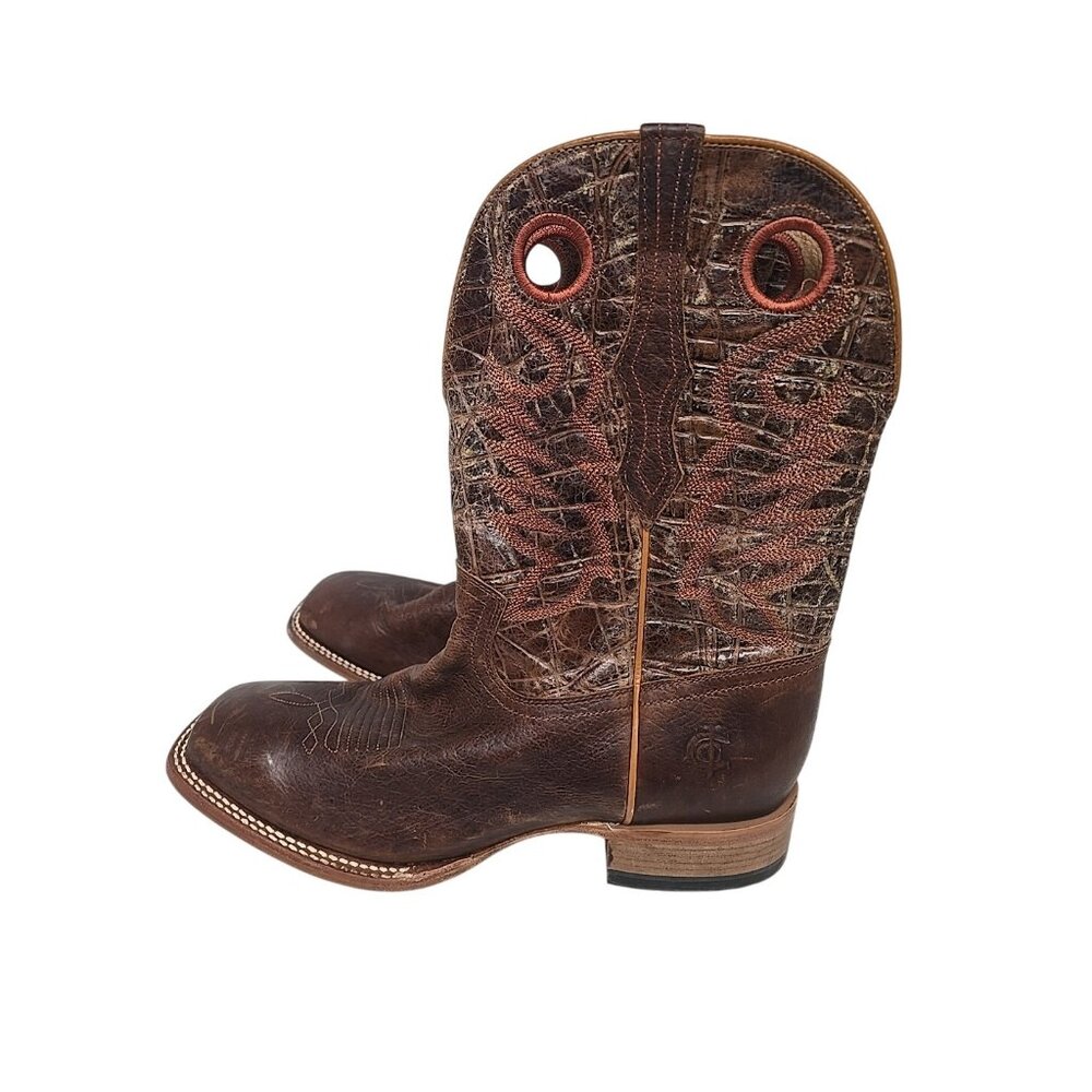 Cody James Men's BCJSP22P2  Union Sumatra Xero Gravity Wester Boot Cognac 10D - Picture 4 of 7